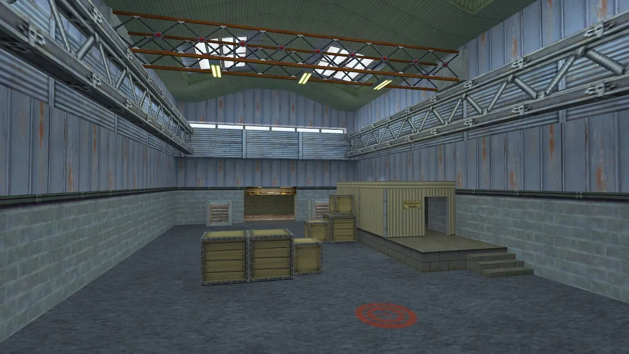 Скриншот  Карта de_nuke2x2 для CS 1.6 - Тактика и оптимизация