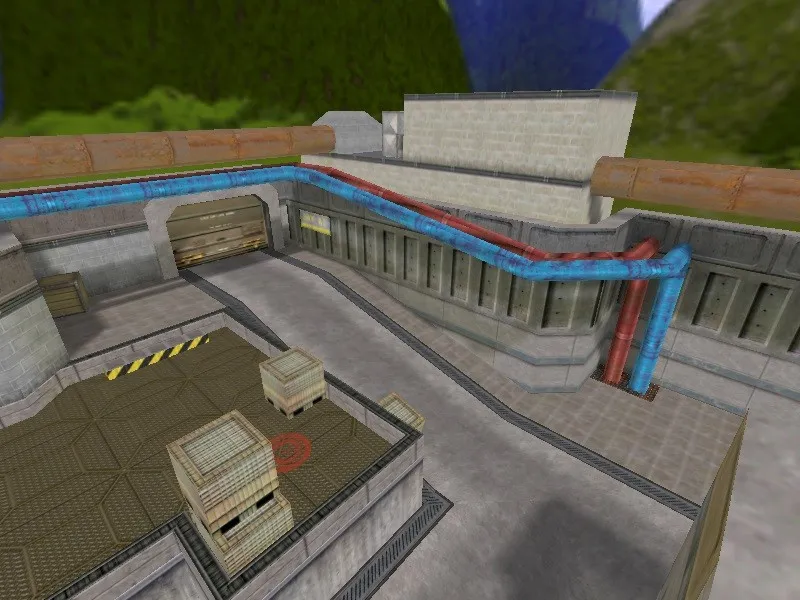 Скриншот  Карта de_urbandust_v2 для CS 1.6 – изучите тактики и стратегии