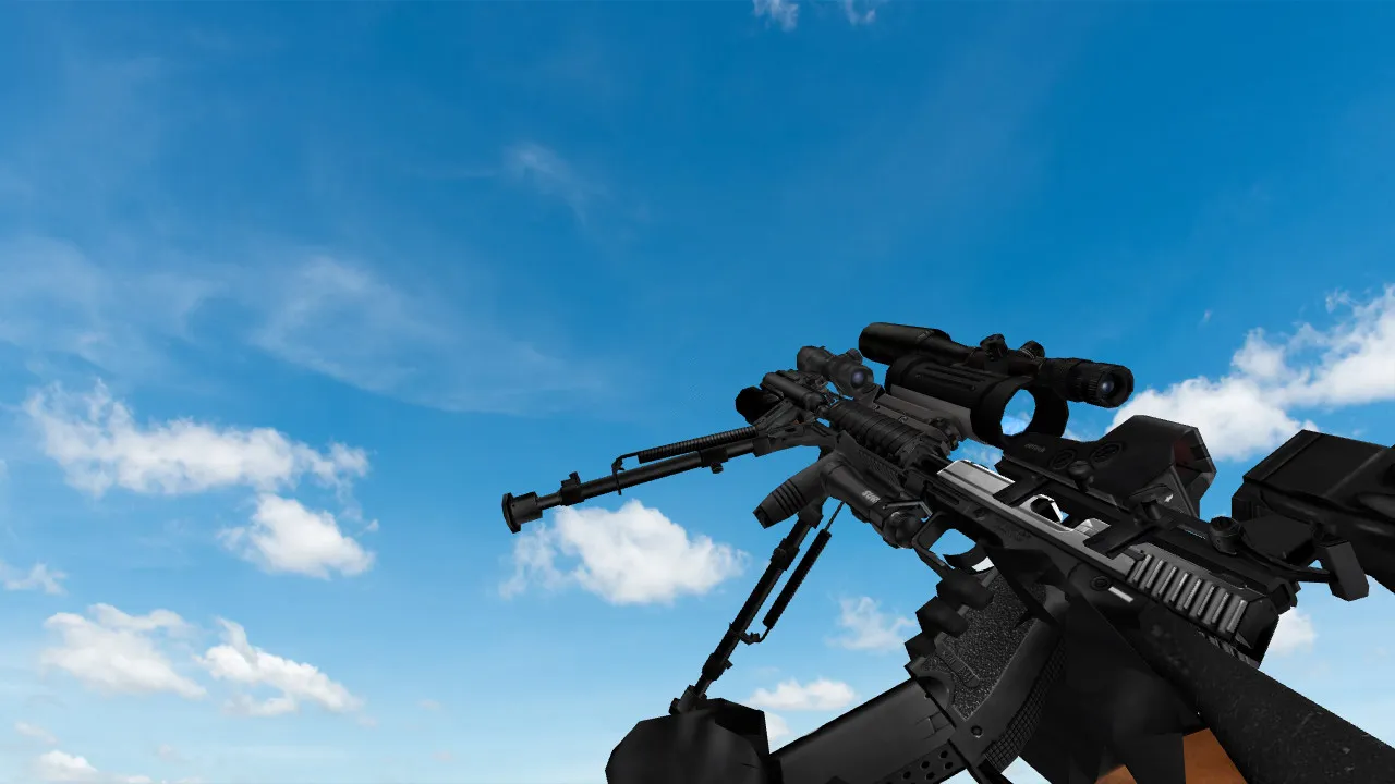 Скриншот Модель «Uber USP» для CS 1.6 - Улучшенная графика и анимация