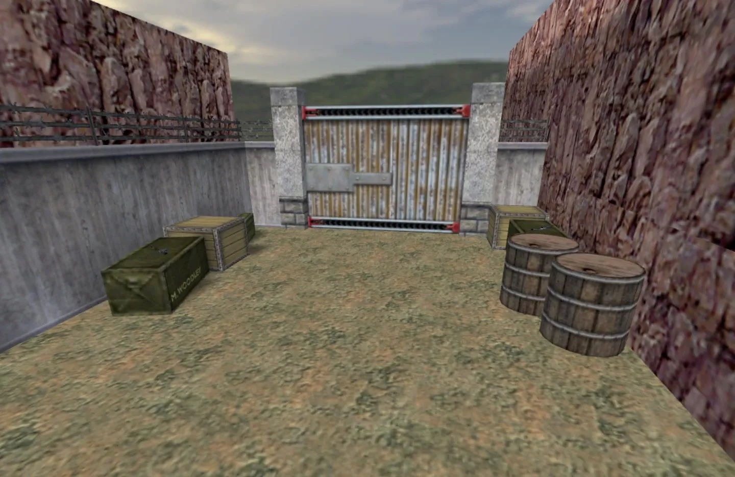 Скриншот  de_amca карта для CS 1.6: баланс сторон, тактика, точки, .nav и оптимизация wpoly/epoly