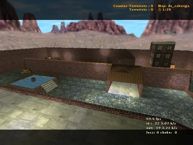 Скриншот  Карта de_zabergja для CS 1.6: Тактика и особенности