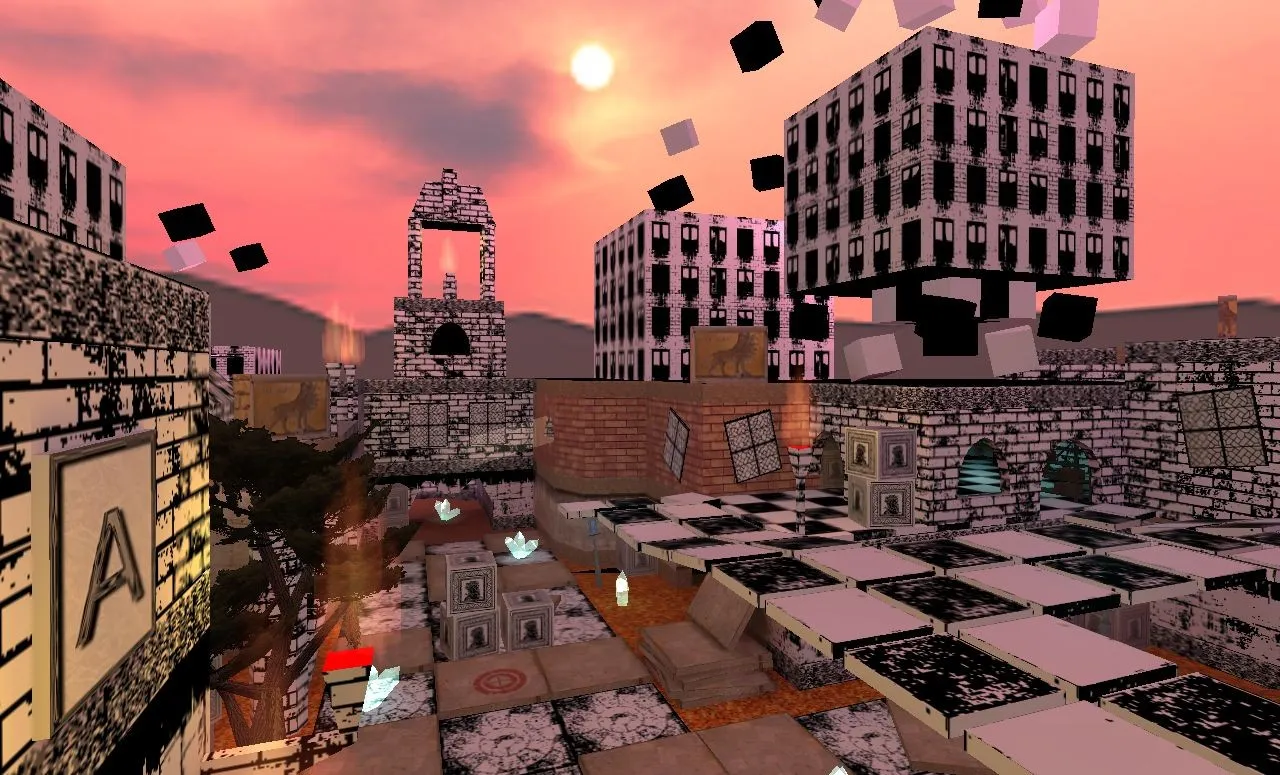 Скриншот  de_experience для CS 1.6: обзор карты, точки, тактика, .nav и оптимизация wpoly/epoly