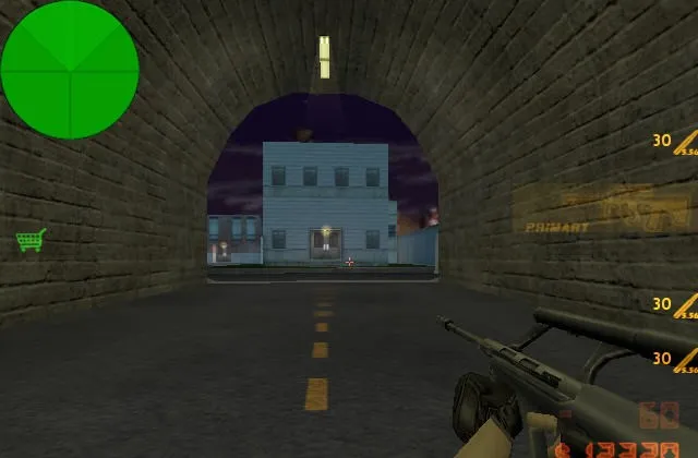 Скриншот  de_cityrush для CS 1.6: тактика, точки, .nav для ботов, оптимизация wpoly/epoly