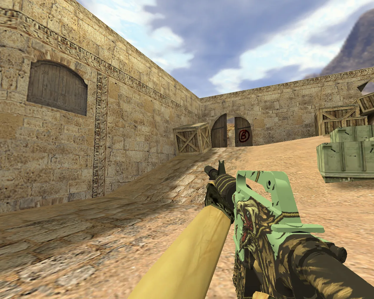 Скриншот Модель M4A1 «Орел» для CS 1.6: v_, p_, w_ модели, звук, анимация осмотра и текстуры