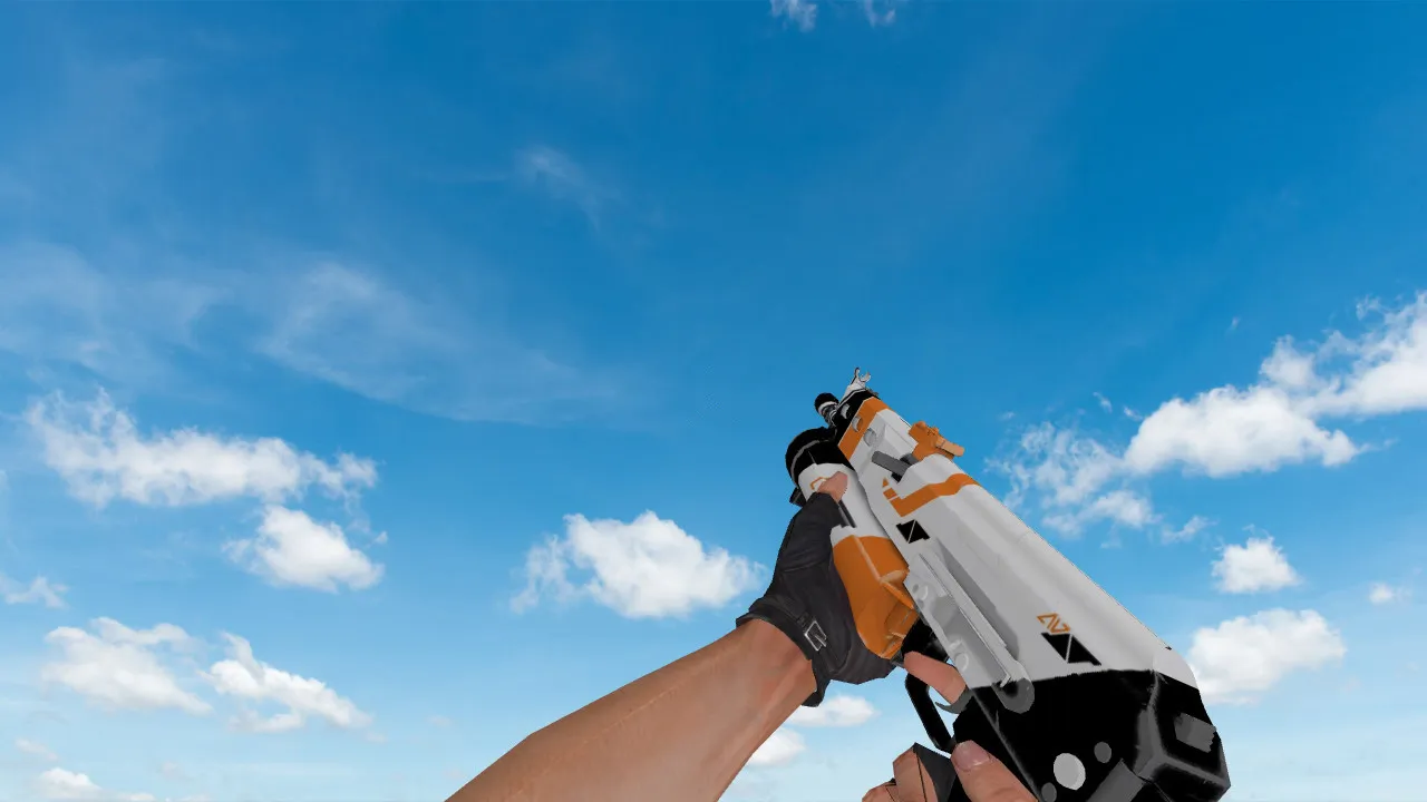 Скриншот Модель «PP-19 Bizon «Азимов»» для CS 1.6 - Скачайте сейчас