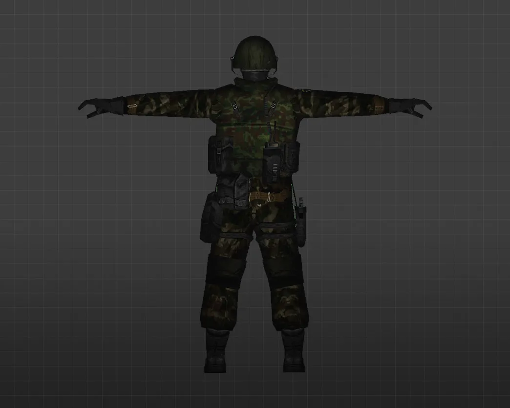 Скриншот Модель «Российский спецназ» для CS 1.6 - Качественные скины и уникальность