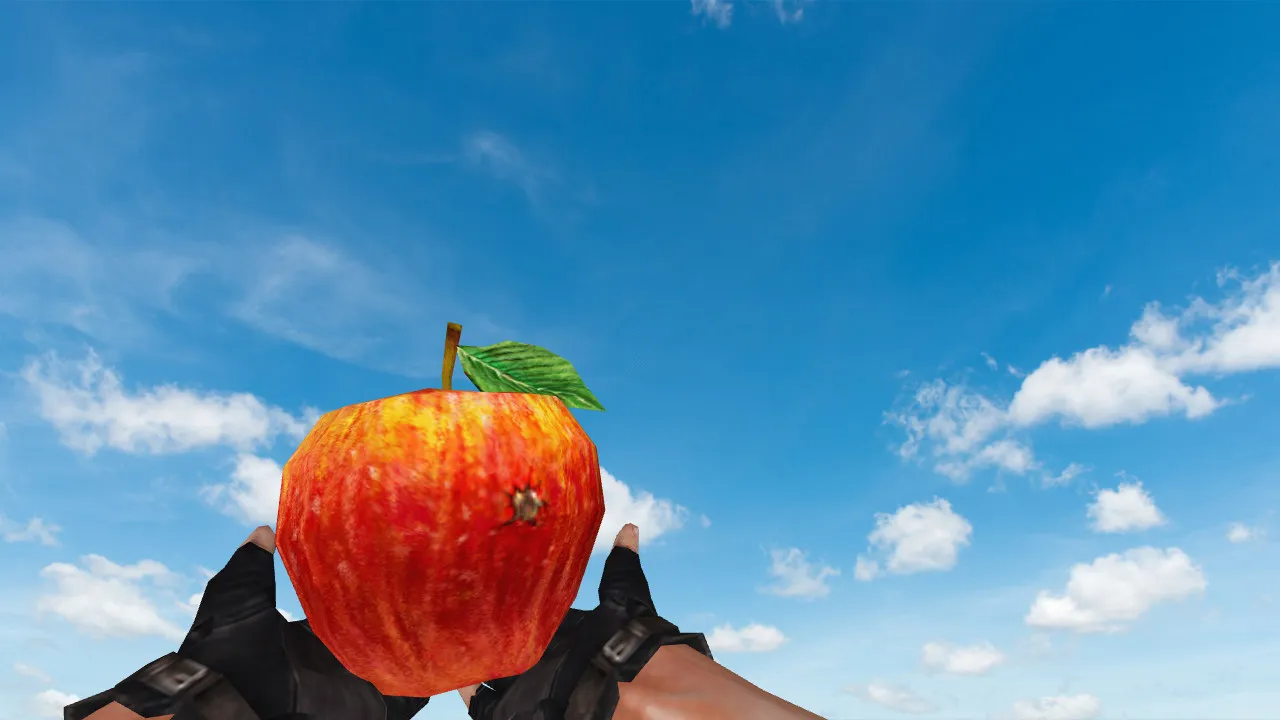 Скриншот Модель «Arrow Apple» для CS 1.6: гранаты v_, p_, w_ модели, звуки, анимация осмотра