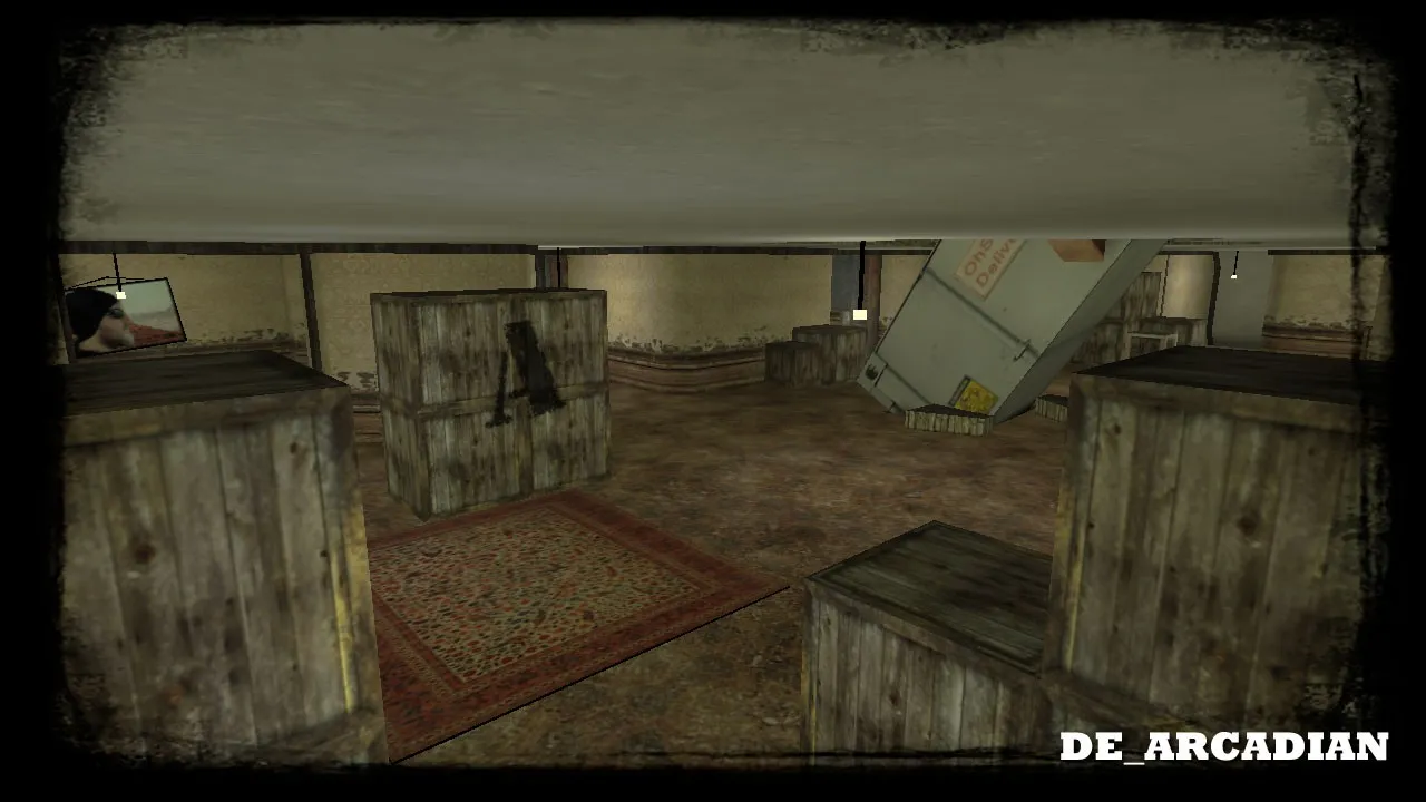 Скриншот  de_arcadian_v1 карта для CS 1.6: точки, маршруты, баланс сторон, .nav, оптимизация wpoly/epoly