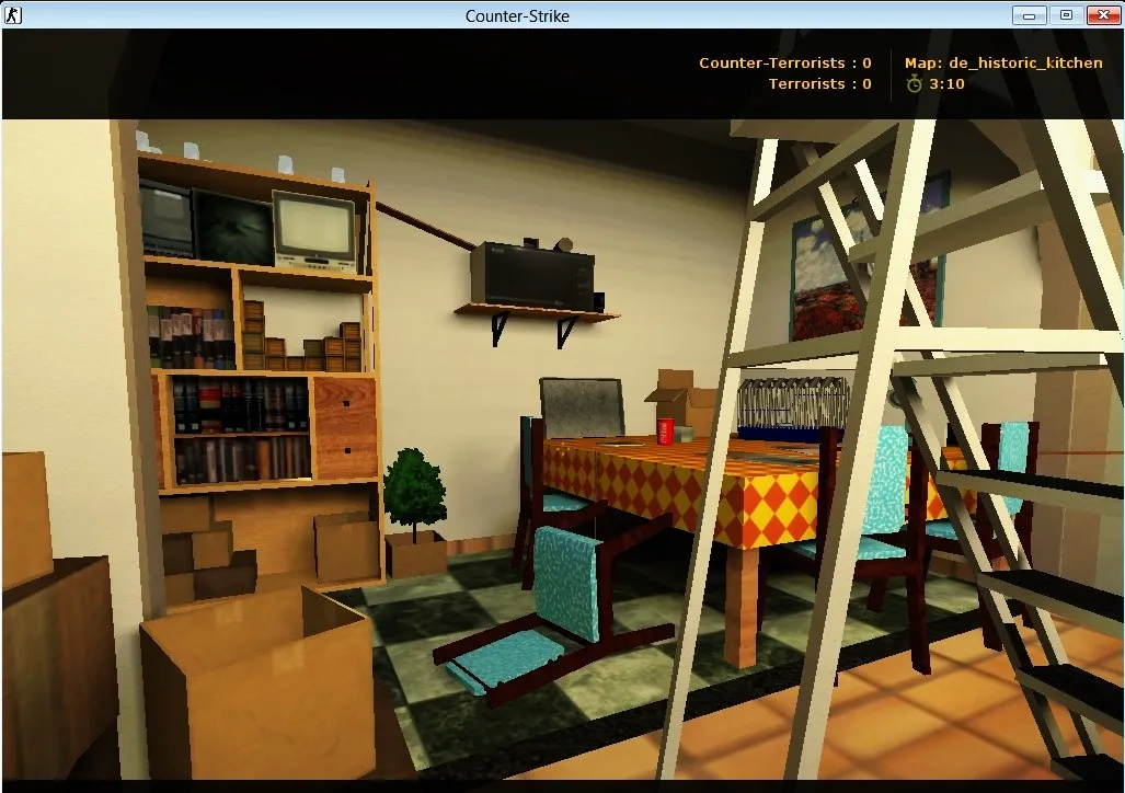 Скриншот Карта de_historic_kitchen для CS 1.6: стратегии и детали