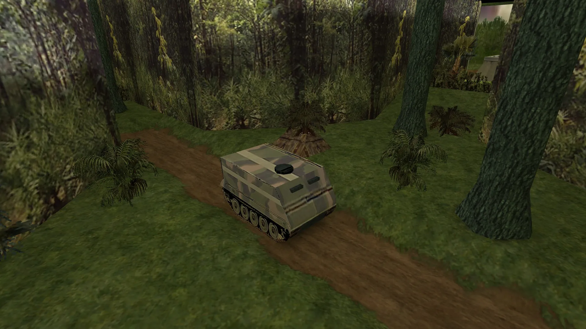 Скриншот  cc_junglebase — DE карта для CS 1.6: точки, маршруты, .nav и оптимизация wpoly/epoly