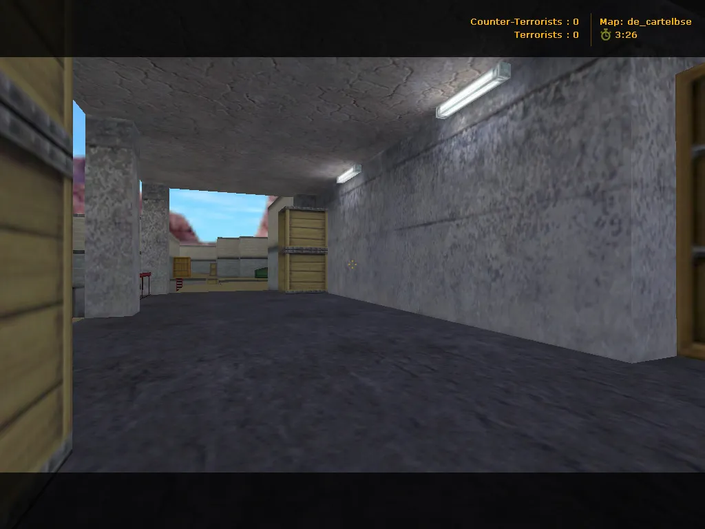 Скриншот  Карта de_cartelbse для CS 1.6: баланс сторон, точки под раунд и оптимизация wpoly/epoly