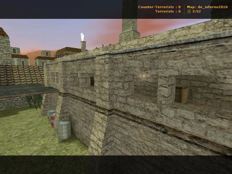 Скриншот  Карта de_inferno2010 для CS 1.6: тактика и особенности