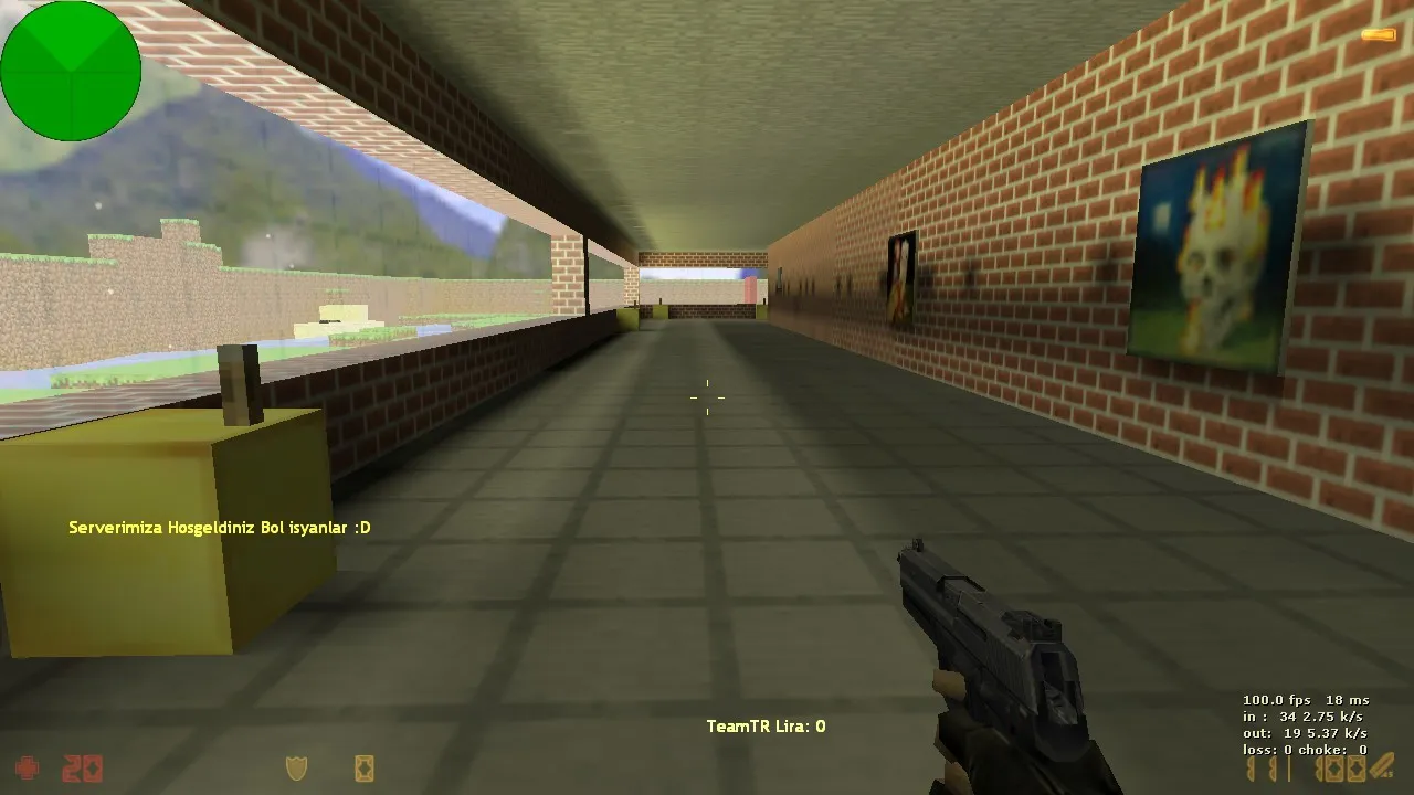 Скриншот  dr_minecraft_final — deathrun карта для CS 1.6: ловушки, точки, .nav и оптимизация