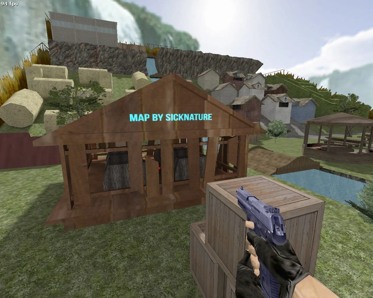 Скриншот  de_bulgaria карта для CS 1.6: точки, боты .nav, оптимизация wpoly/epoly и баланс сторон