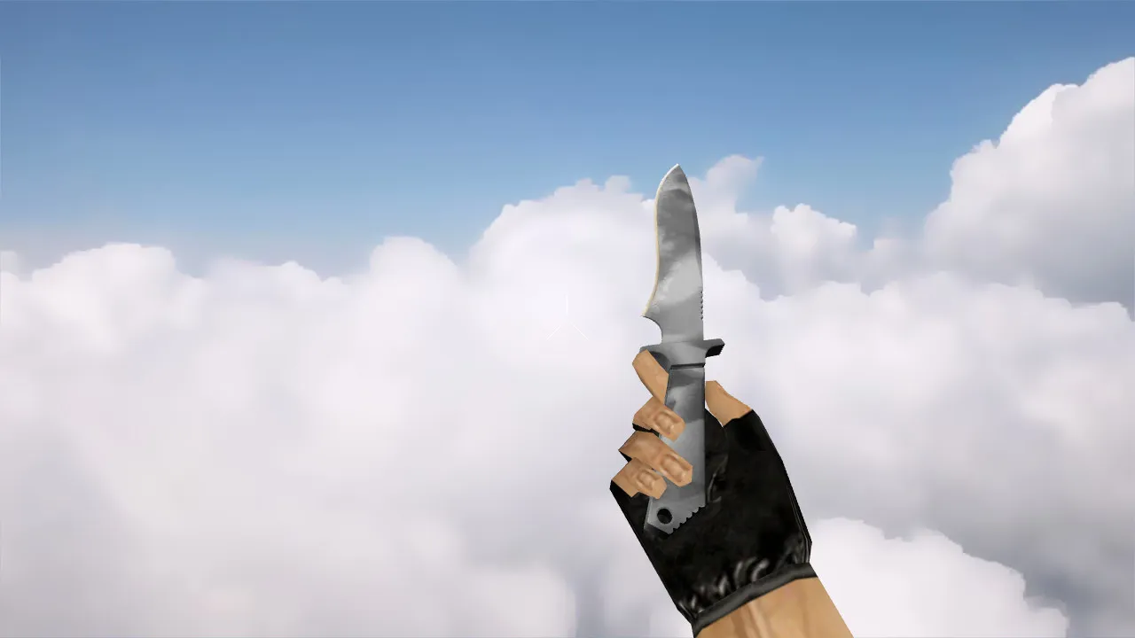 Скриншот Модель классический нож городская маскировка для CS 1.6: v_, p_, w_ модели, звук, анимация осмотра и текстуры