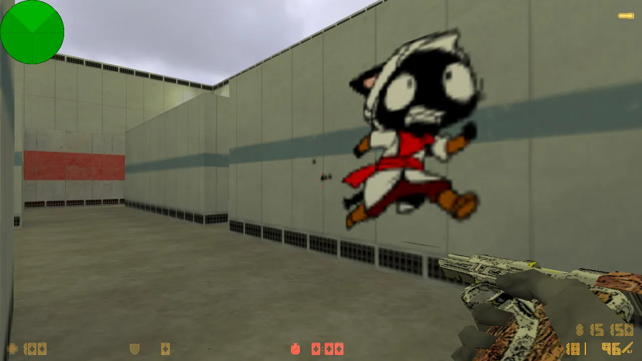 Скриншот Модель «FiveSeven 8-bit» для CS 1.6 - Скачай сейчас