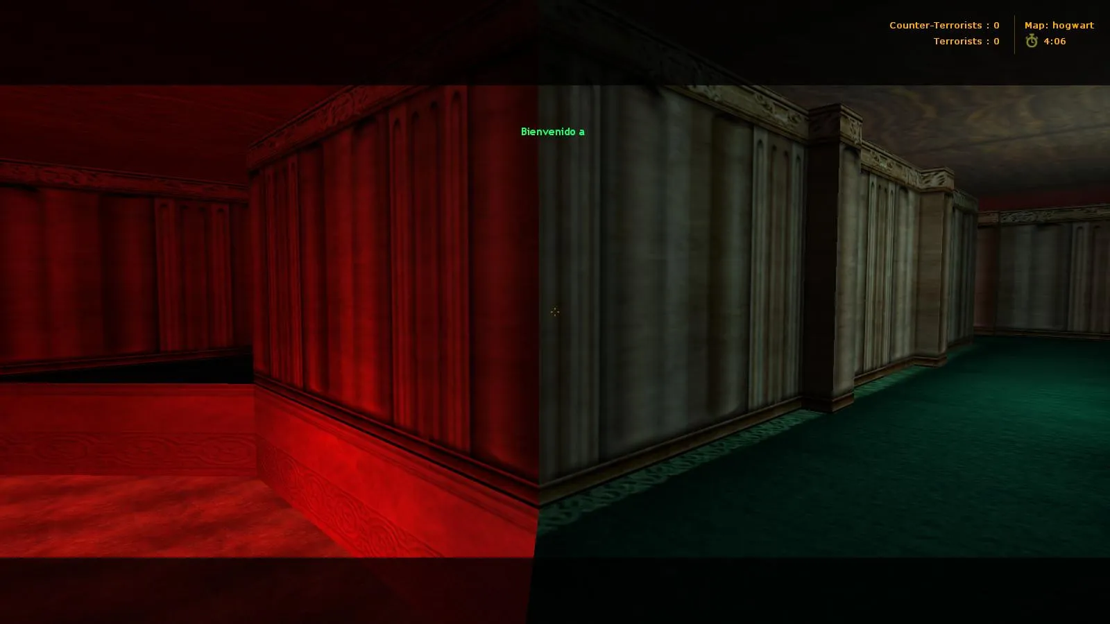 Скриншот  Карта deathrun_hogwarts для CS 1.6: deathrun-режим, точки, маршруты, .nav и оптимизация wpoly/epoly