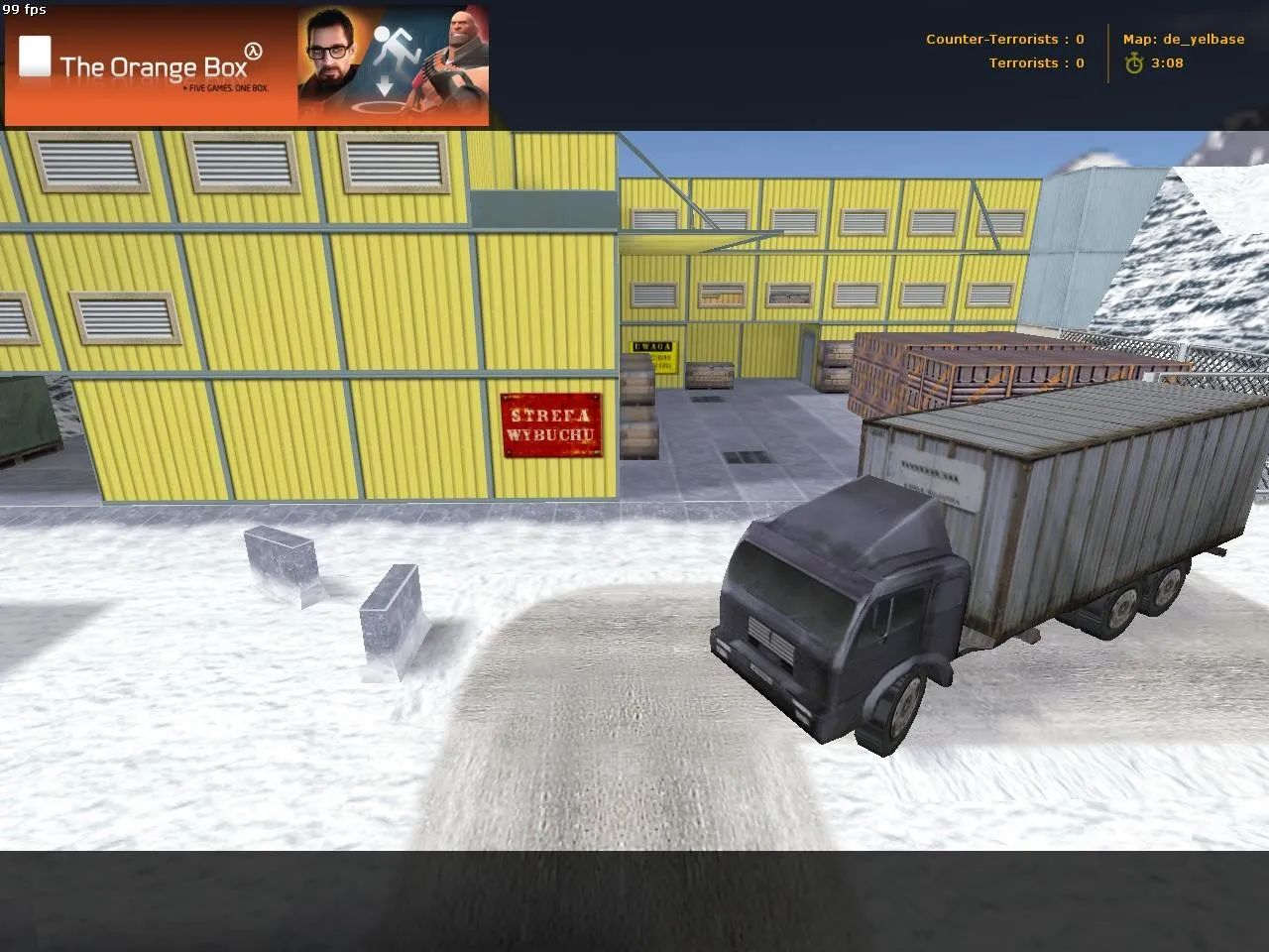 Скриншот  Карта de_yelbase для CS 1.6 - Тактика и особенности