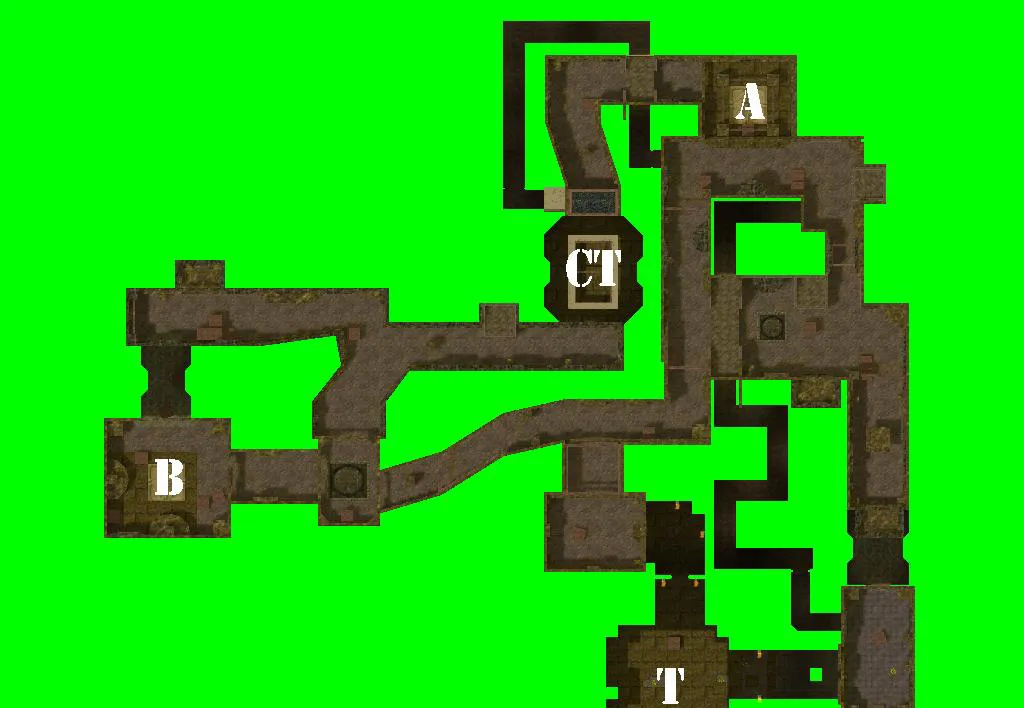 Скриншот  Карта de_kopan для CS 1.6: Тактика и особенности