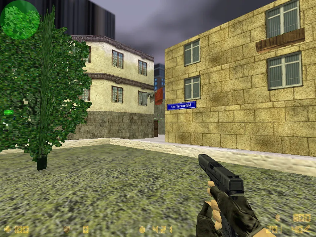 Скриншот  Карта de_castordepot для CS 1.6: точки, маршруты, оптимизация, .nav и баланс сторон