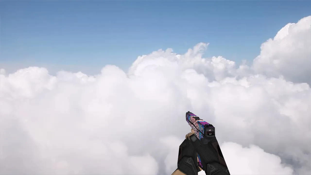 Скриншот Модель Glock No Brain для CS 1.6 - Качественные текстуры и анимация