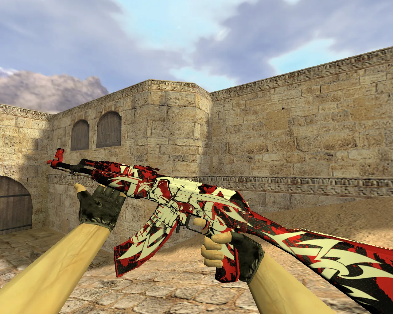 Скриншот Модель «АК-47 Жнец» v_ модели, p_ модели, w_ модели для CS 1.6: звуки, анимация осмотра, текстуры и настройка