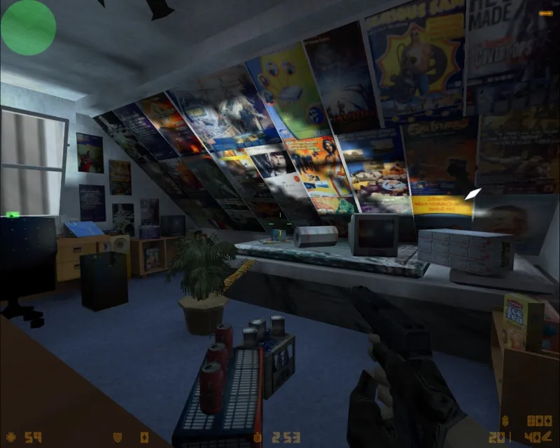 Скриншот Карта de_therealrats для CS 1.6: Тактические особенности и оптимизация