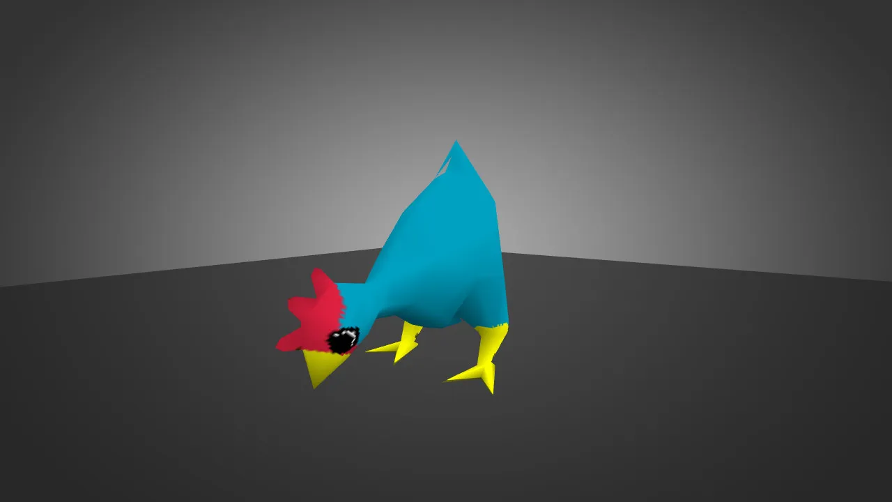 Скриншот Модель «BigEyesChick» для CS 1.6 - Уникальный скин для ваших матчей