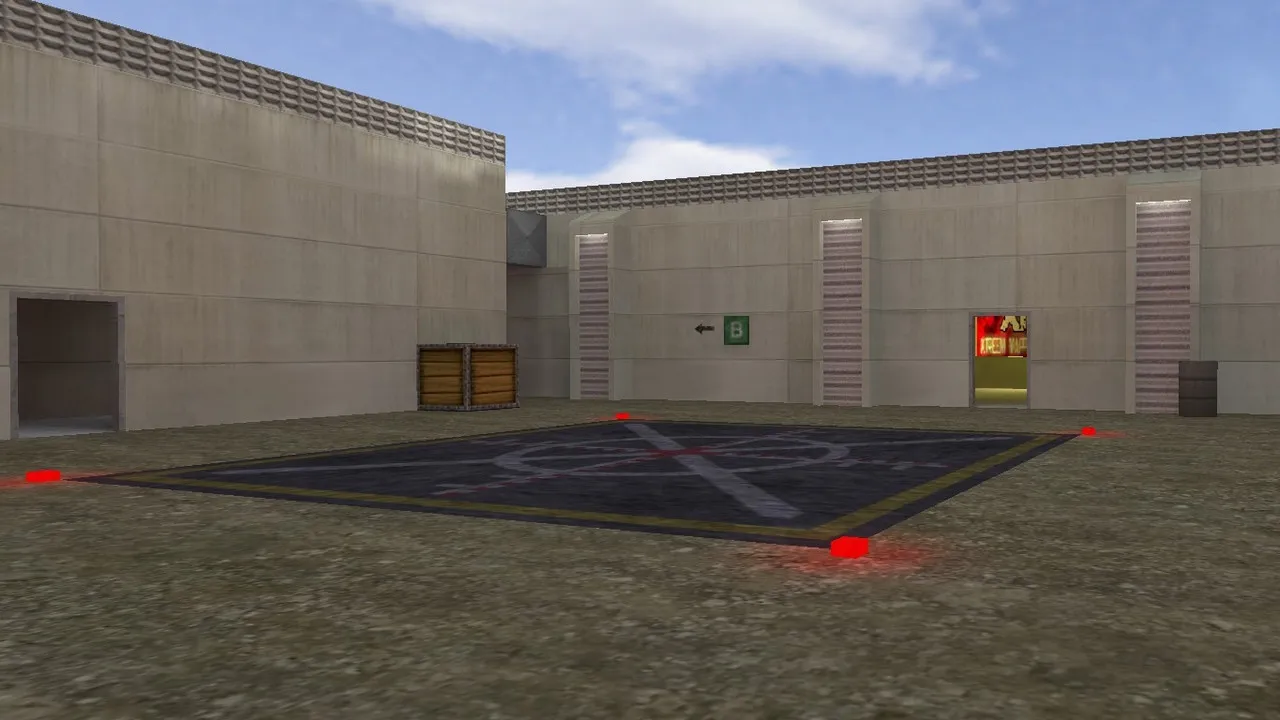 Скриншот Карта «de_late» для CS 1.6