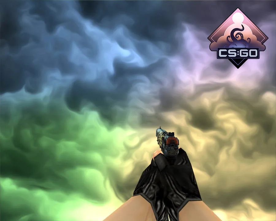 Скриншот Five-SeveN | Каракули (Scrawl) для CS 1.6 - Модели оружия