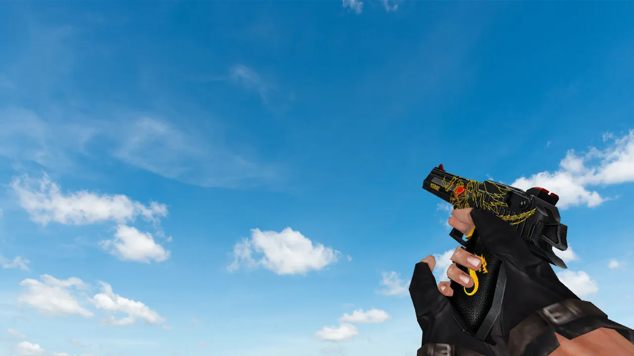 Скриншот Модель «Desert Eagle IDN Paint» для CS 1.6 - Уникальный стиль