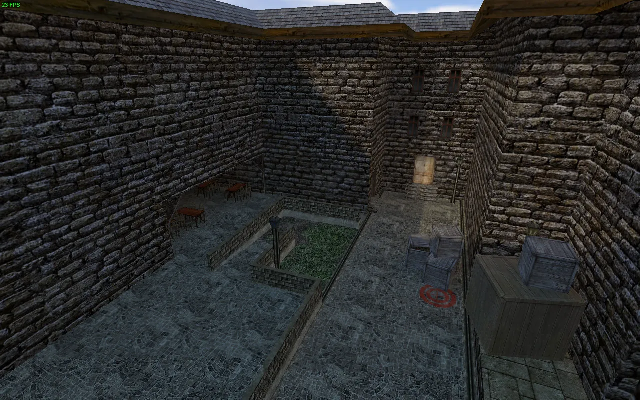 Скриншот  Карта de_kobbl для CS 1.6 - Тактические преимущества и детали