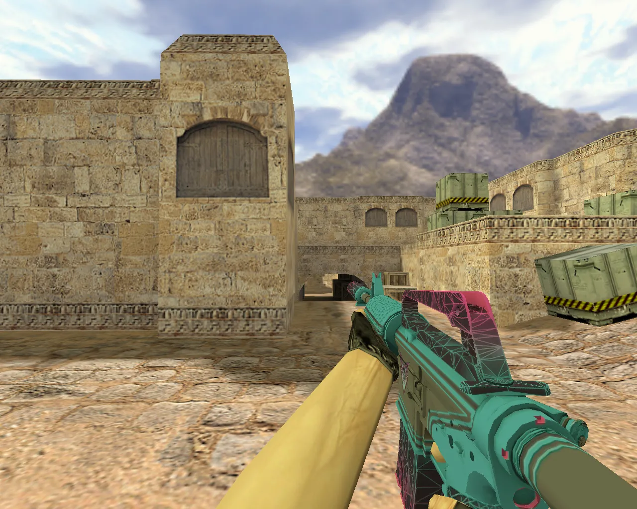 Скриншот Модель «М4А1 Опустошитель» для CS 1.6: v_, p_, w_ модели, звук, анимация осмотра и качество текстур