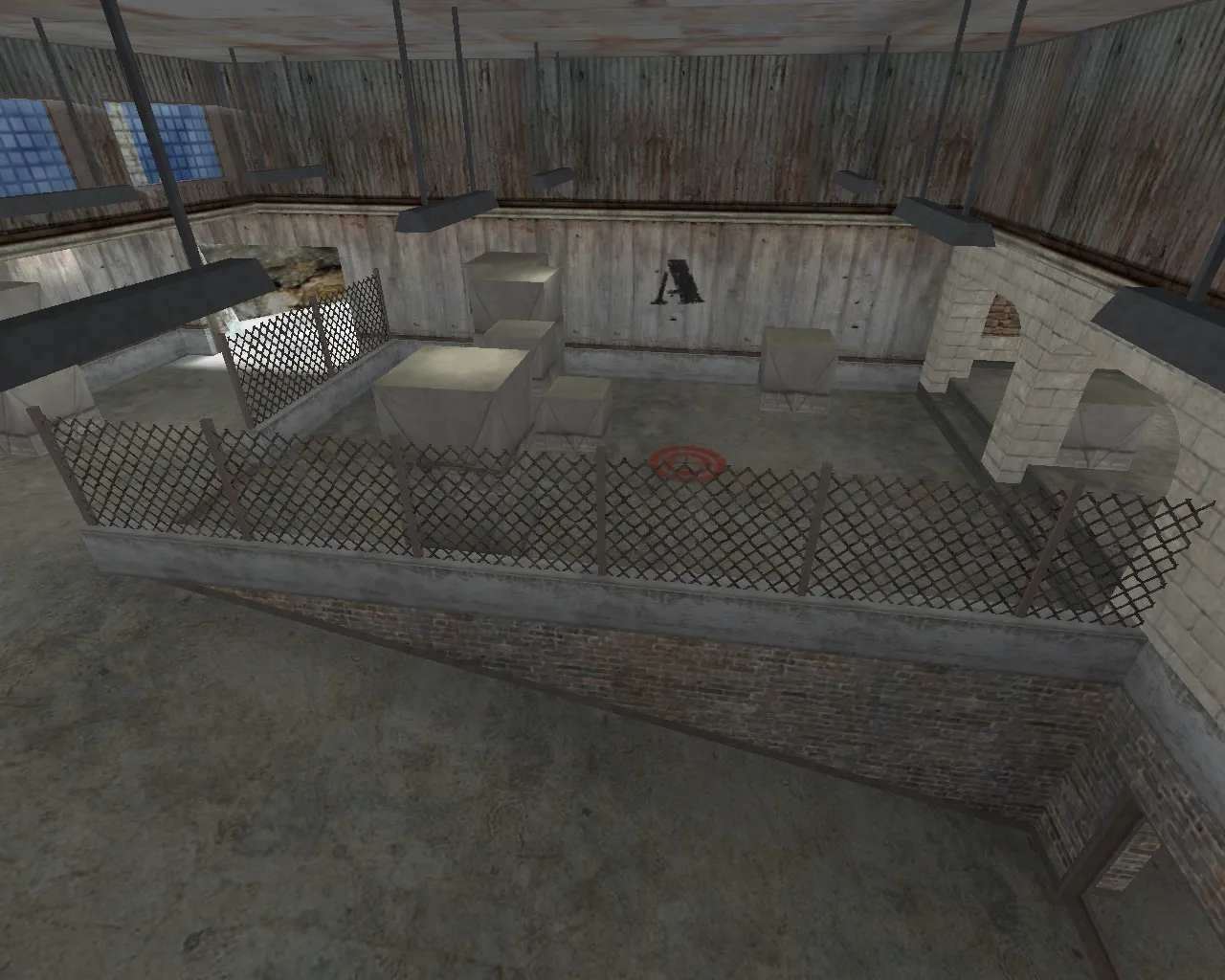 Скриншот  Карта de_russka для CS 1.6 – Тактический шедевр