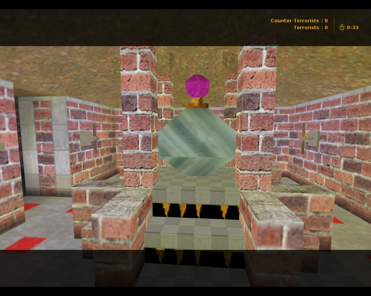 Скриншот  de_go2hell_v2 для CS 1.6: точки, маршруты, .nav для ботов и оптимизация карты