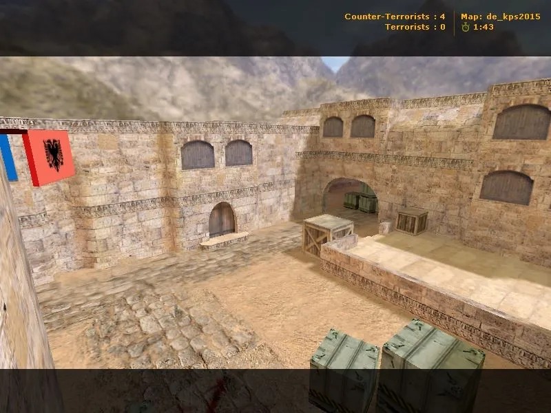 Скриншот  Карта de_kps2015 для CS 1.6 - тактические возможности и баланс