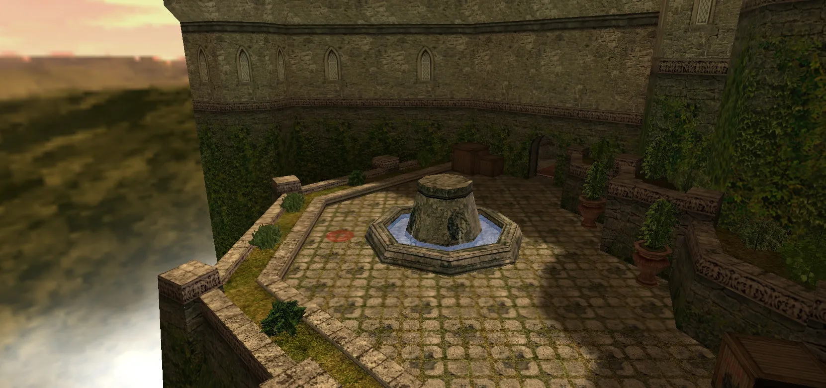 Скриншот  Карта de_skipton для CS 1.6 - Тактические особенности и оптимизация