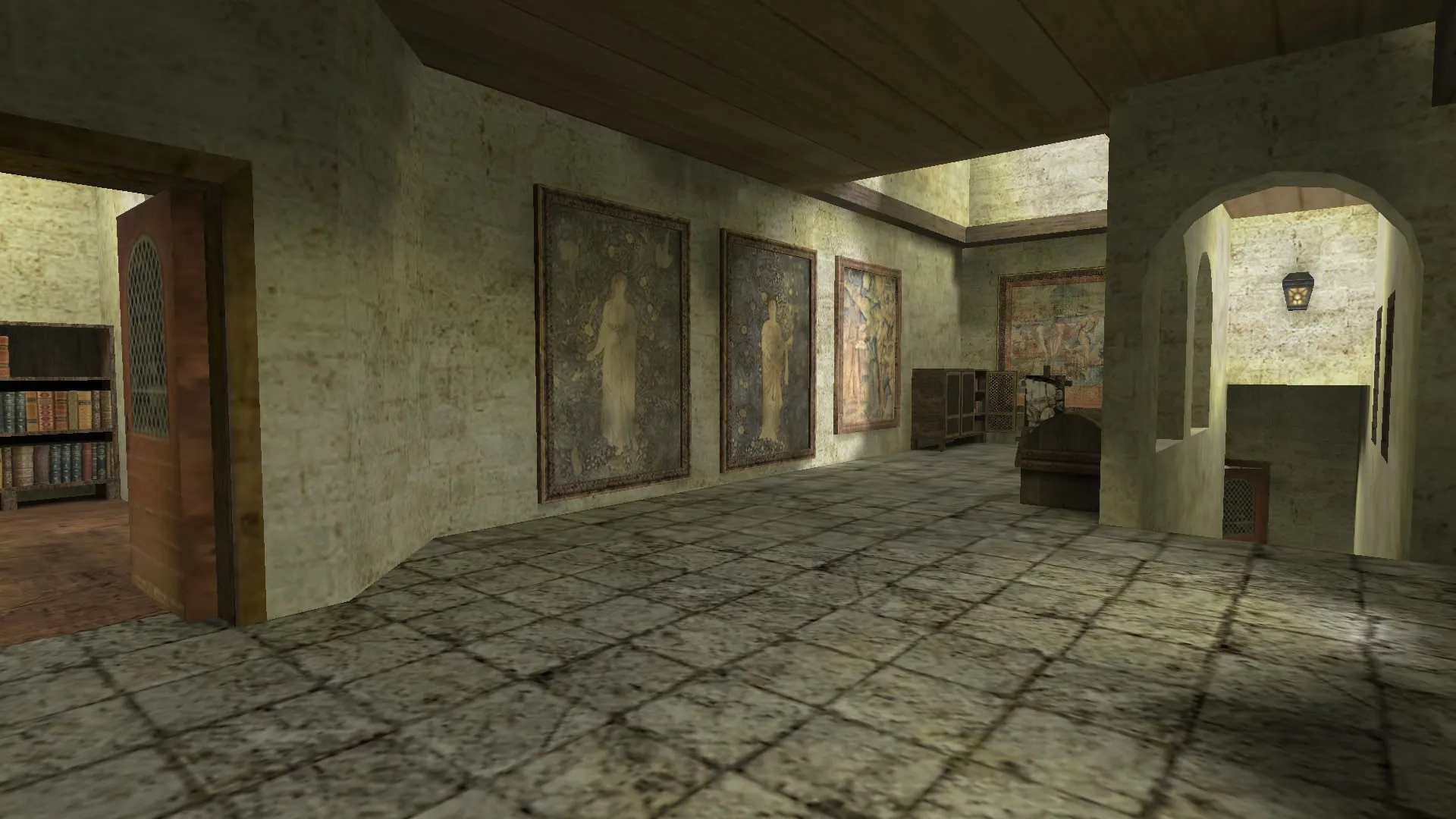 Скриншот  Карта de_eternal для CS 1.6: тактика за CT/T, точки, .nav для ботов и оптимизация wpoly/epoly