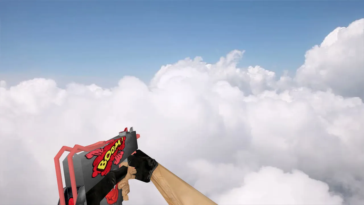 Скриншот Модель «Default MAC-10 Silver Boom» для CS 1.6: Качественная проработка