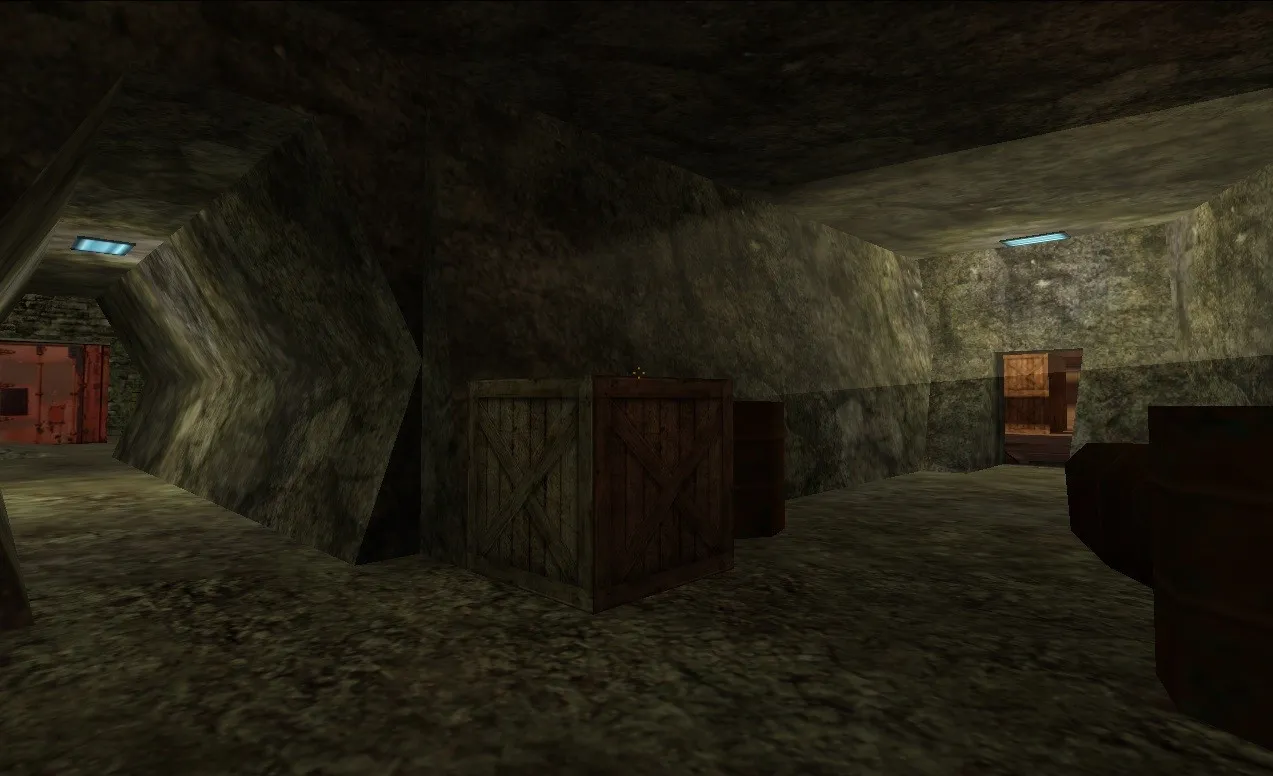 Скриншот  Карта de_secret_stone для CS 1.6: оптимизация и тактика