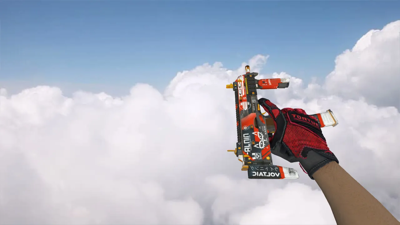 Скриншот Модель MP7 «Кровавый спорт» для CS 1.6 - Надежный выбор для игры