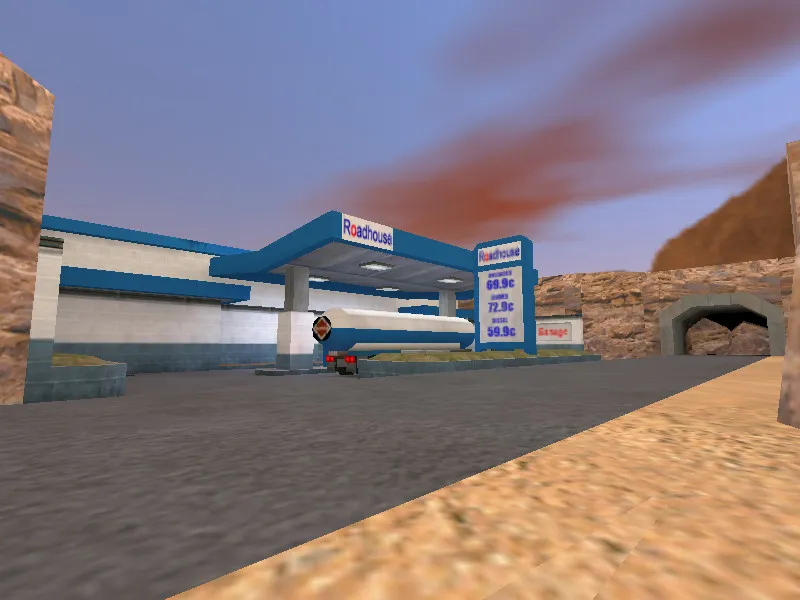 Скриншот  Карта de_roadhouse для CS 1.6 - тактическое сражение