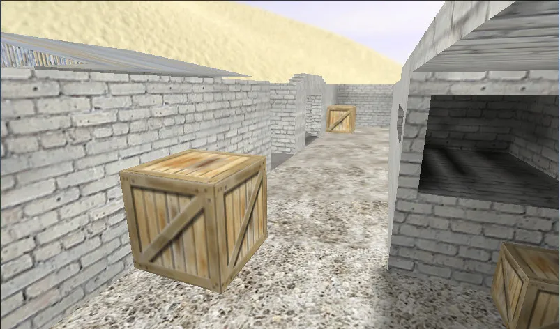 Скриншот  Карта de_warebrick для CS 1.6 - Подробный обзор и тактика
