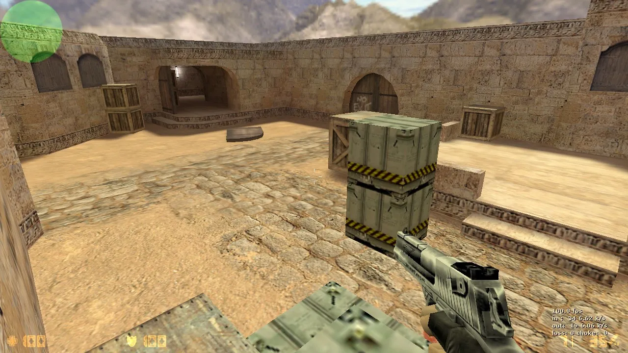 Скриншот Карта «de_dust2_hng» для CS 1.6