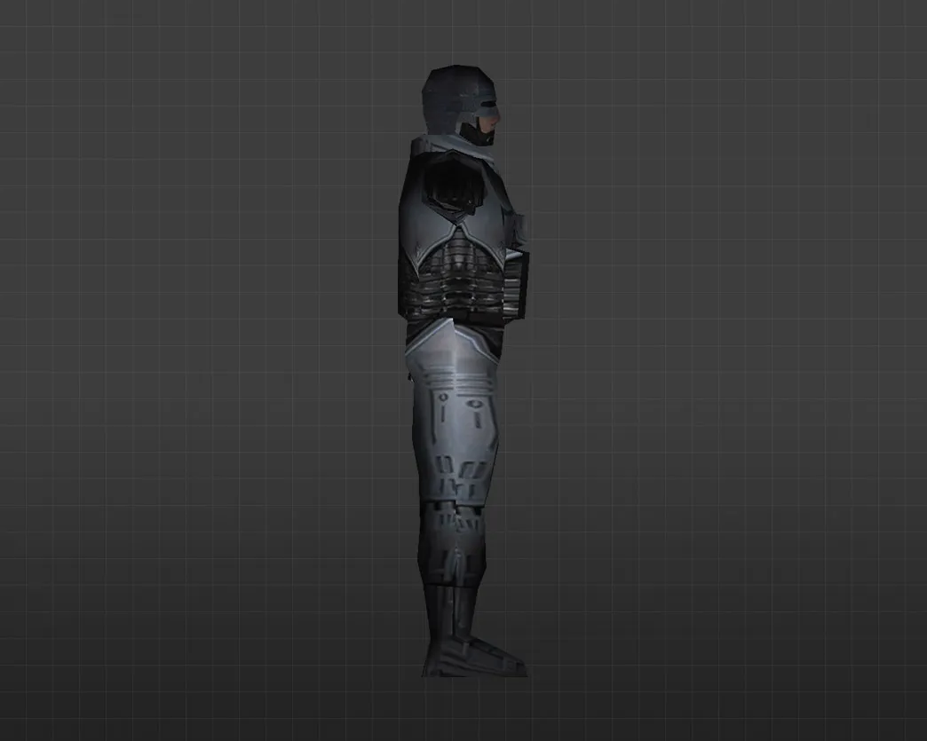 Скриншот Модель «Робокоп» для CS 1.6: Описание и Скачивание