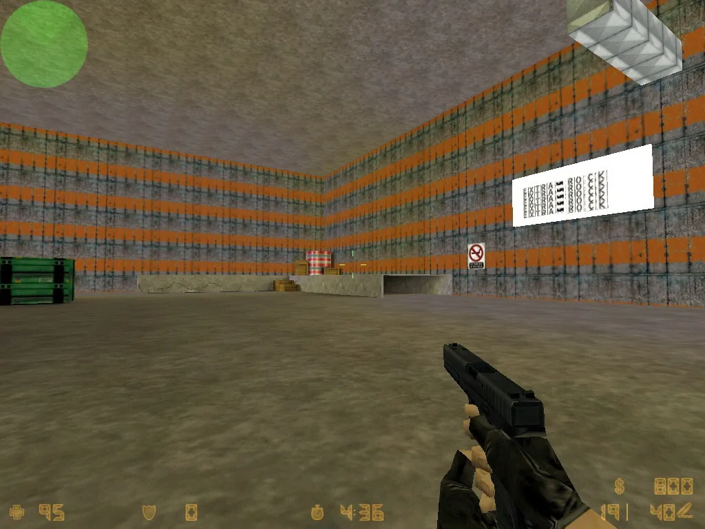 Скриншот Карта bg_slider для CS 1.6: установка, .nav для ботов, баланс сторон, настройки и оптимизация