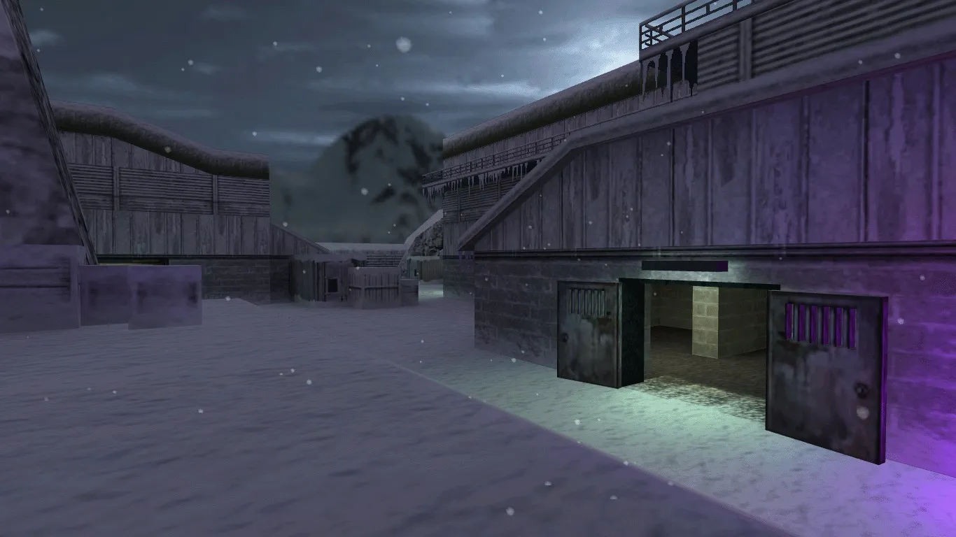 Скриншот Карта «de_nuke_winter16» для CS 1.6