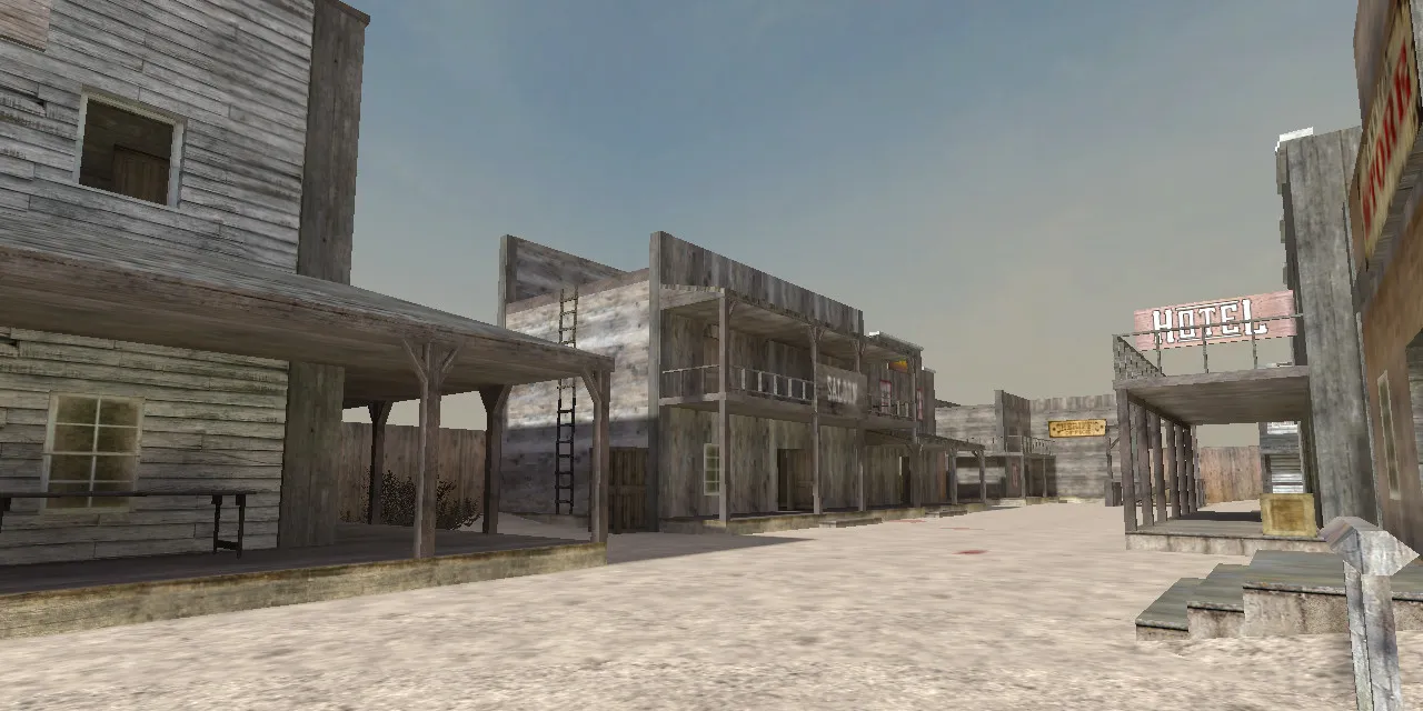 Скриншот Карта de_westwood_hd для CS 1.6: Тактика и особенности