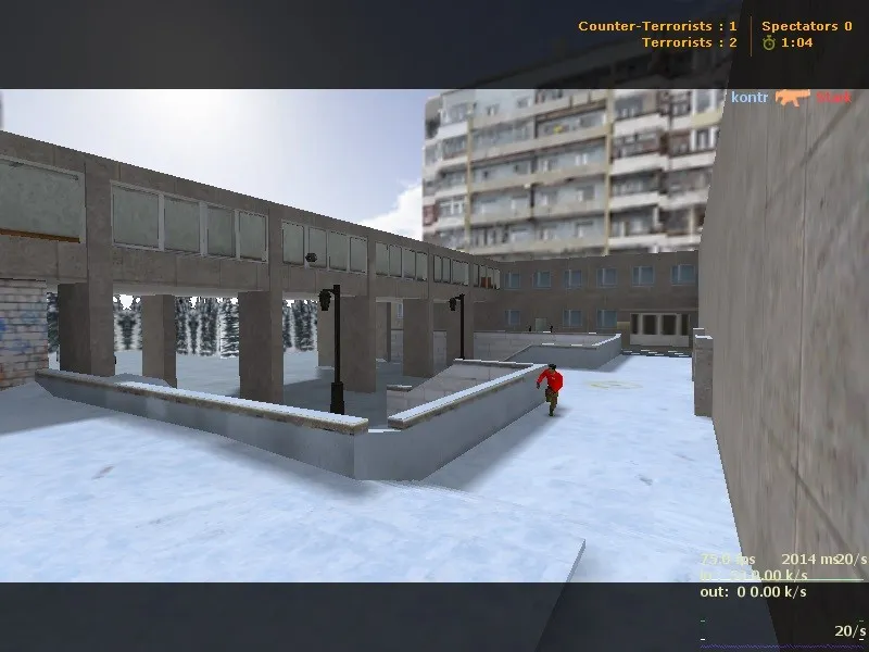 Скриншот Карта «de_modern» для CS 1.6