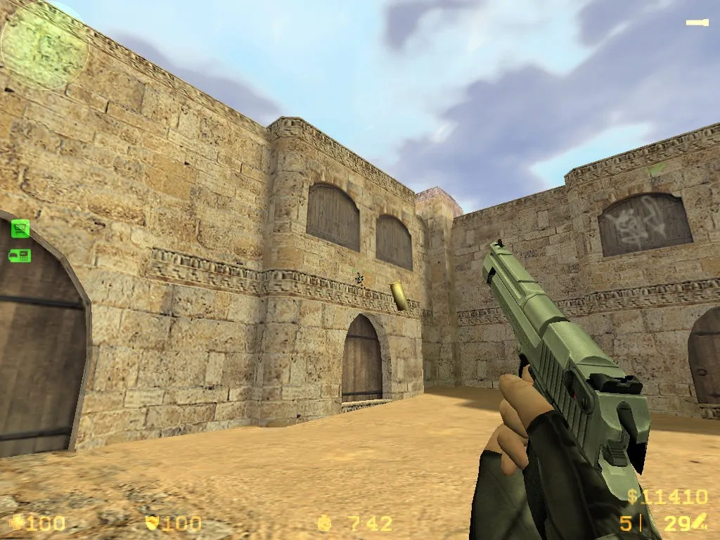 Скриншот Модель «.50 AE Shell» (гильза) для CS 1.6: v_/p_/w_ модели, звуки, анимация осмотра и качество текстур